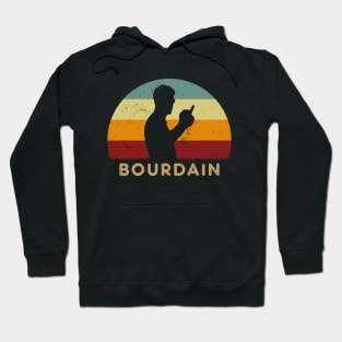 Retro Sunset - Anthony Bourdain Hoodie